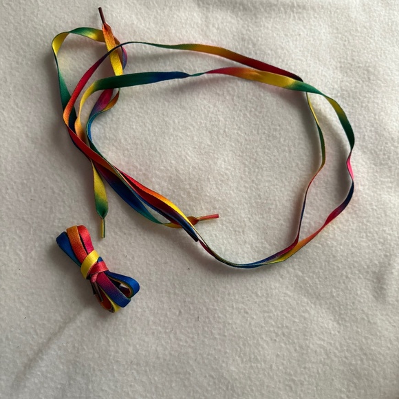 Shoelaces, Rainbow, Colorful, one pair - Picture 1 of 1